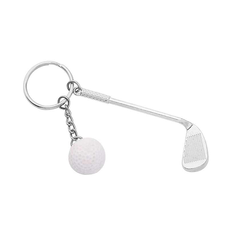 1 Piece Golfer Gift Golf Keychain Golf Ball Jewelry Golf Lovers Gift Golf Team Gift Golf Coach Players Gift